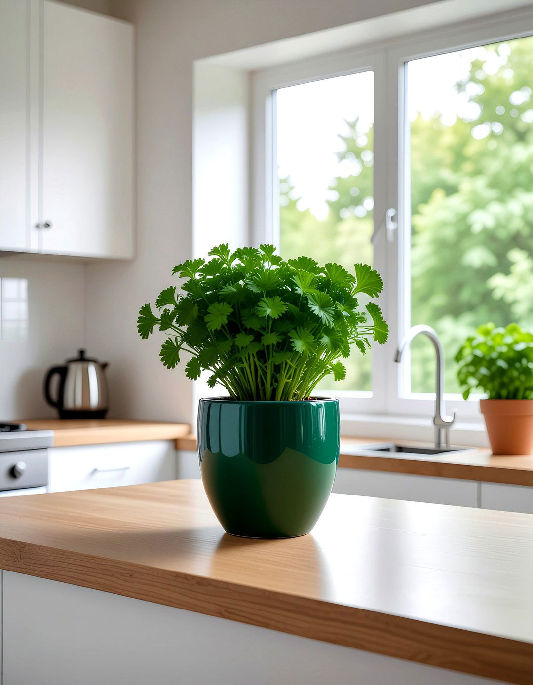 30 Kitchen Potted Plant Ideas to Refresh Your Decor