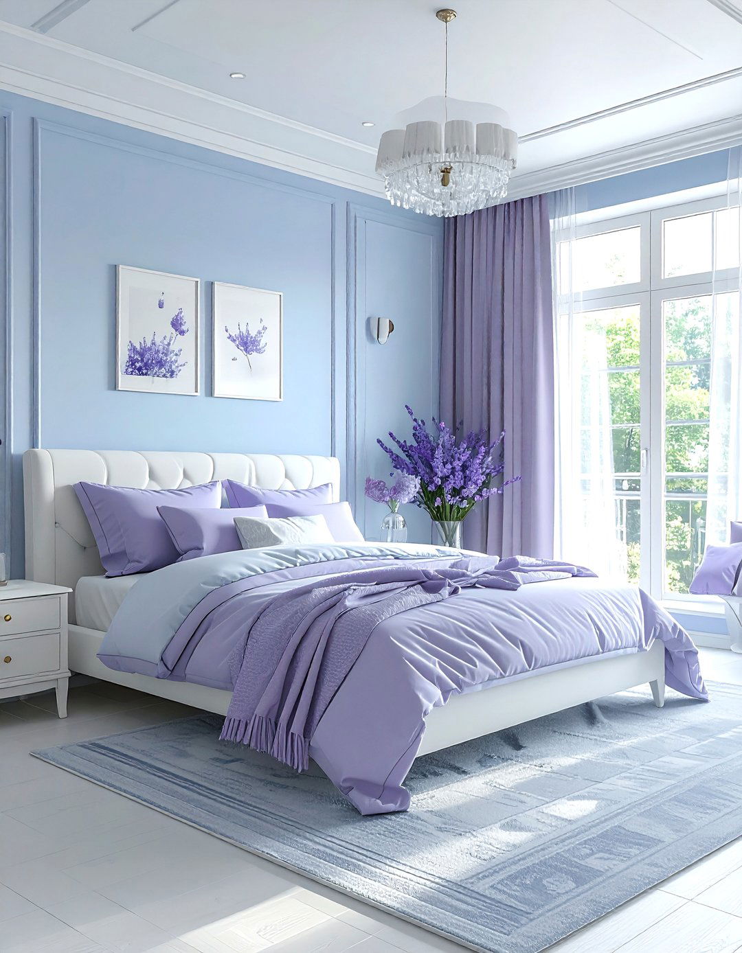 Pastel Blue Bedroom - 30 blue bedroom decor ideas
