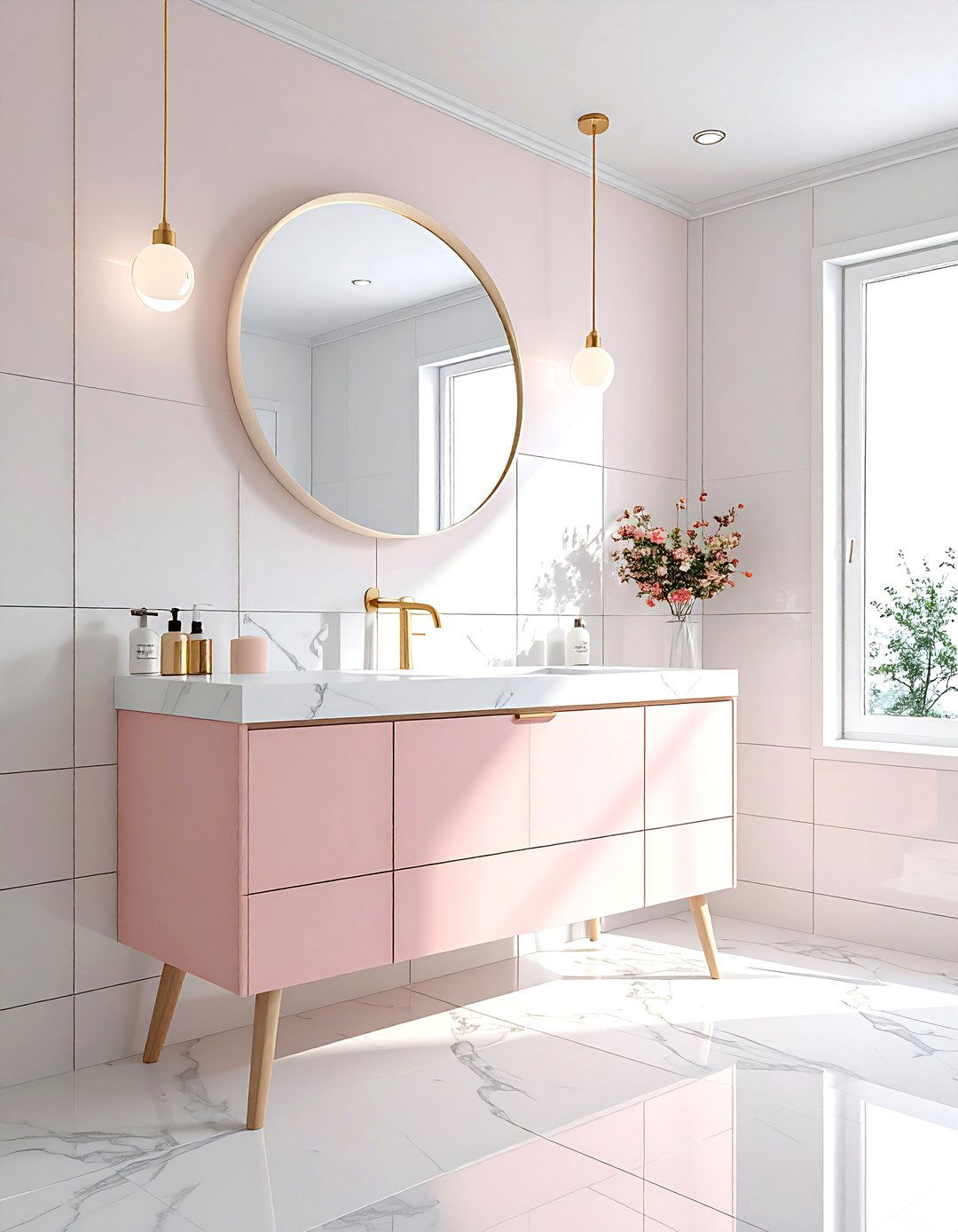 30 Stylish Single Vanity Ideas for Small and Large Bathrooms
