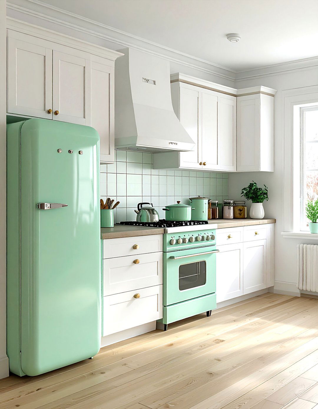 Pastel Kitchen Appliances - 30 vintage kitchen ideas