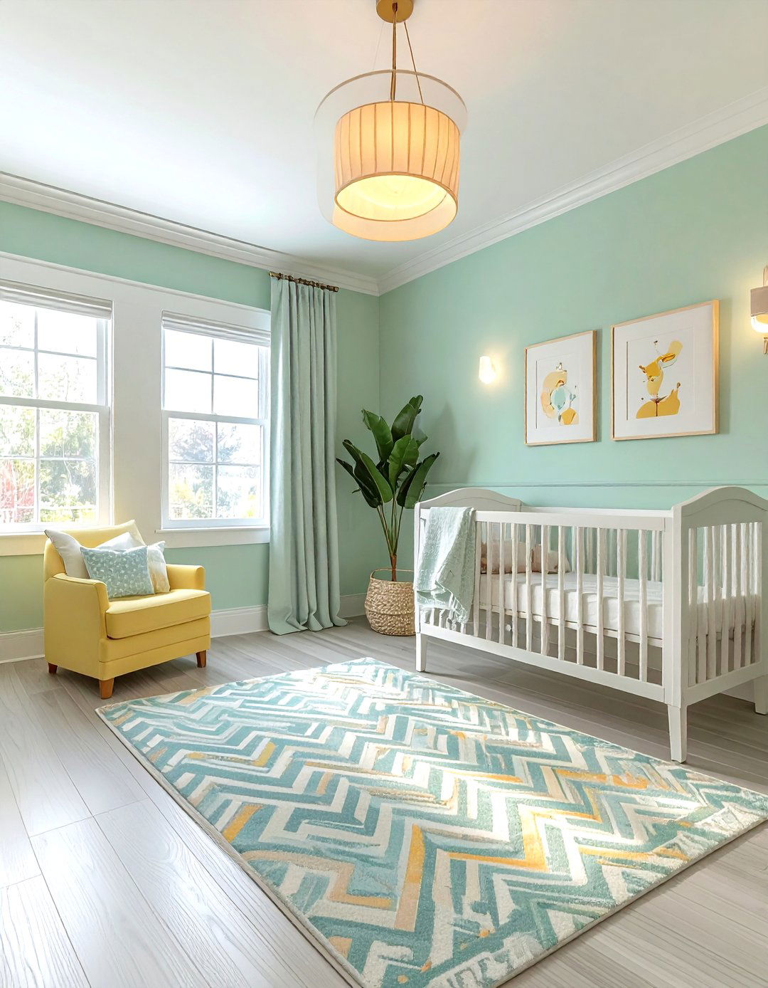 Pastel Nursery - 30 nursery decor ideas