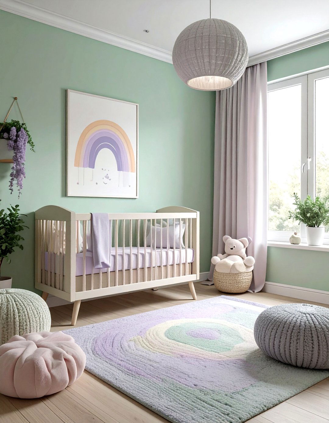 Pastel Nursery Colors - 30 newborn bedroom ideas