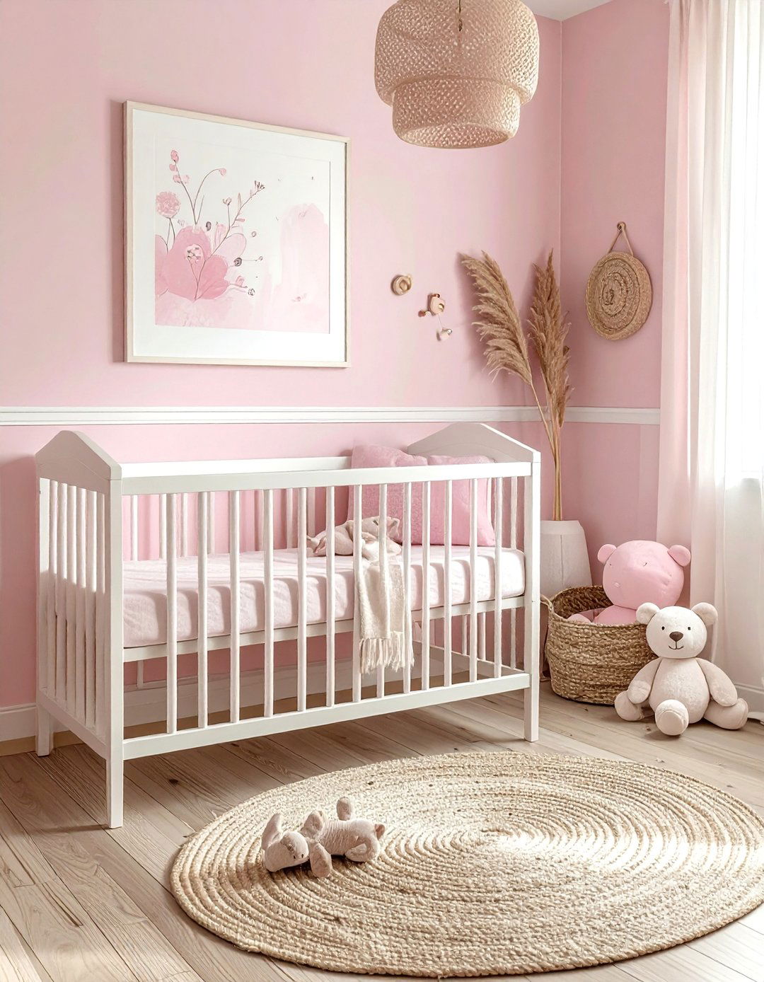 Pastel Pink Nursery - 30 pink decor ideas