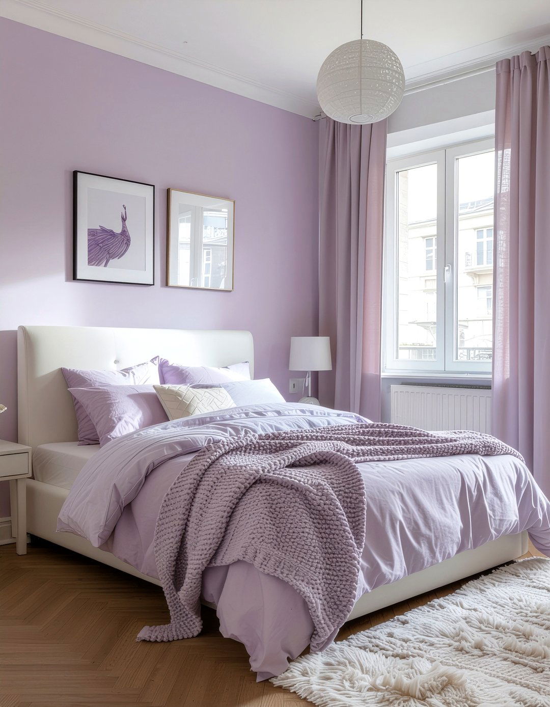 30 Stunning Bedroom Purple Walls for a Royal and Dreamy Look