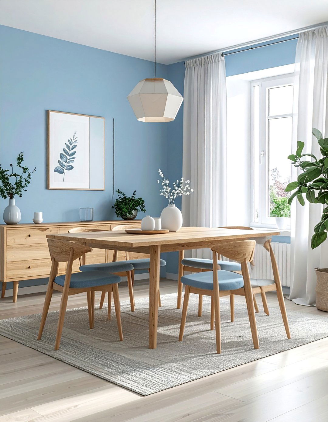 Pastel Scandi Dining Room - 30 pastel dining room ideas