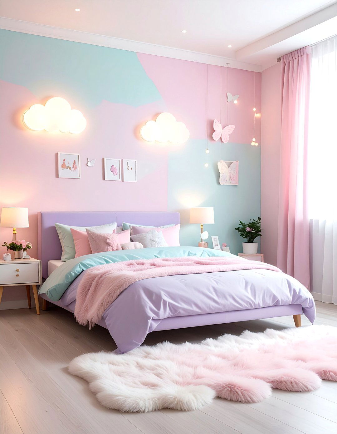 Pastel Soft Girl Bedroom - 30 teenager bedroom decor ideas