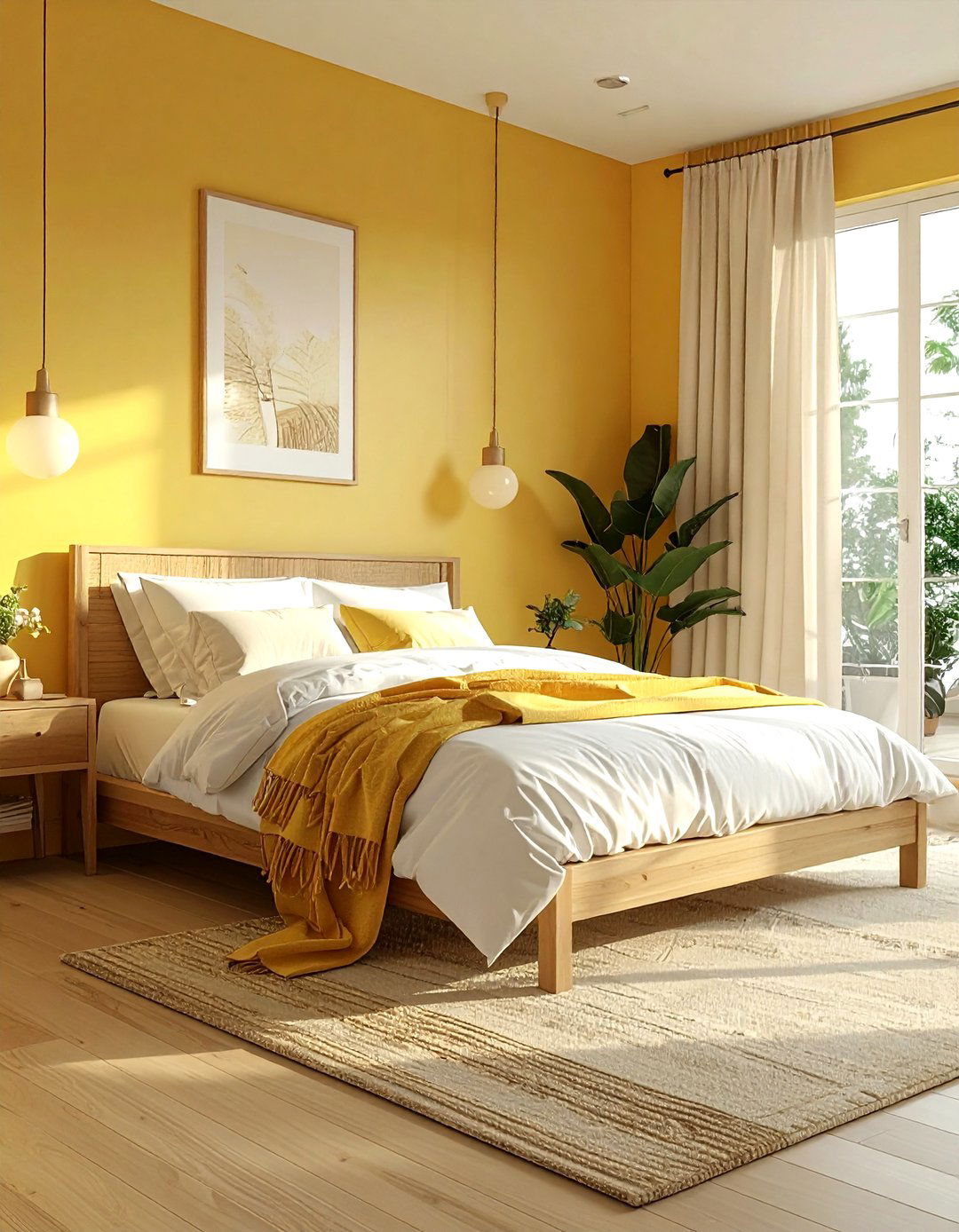 Pastel Yellow Bedroom - 30 yellow decor ideas
