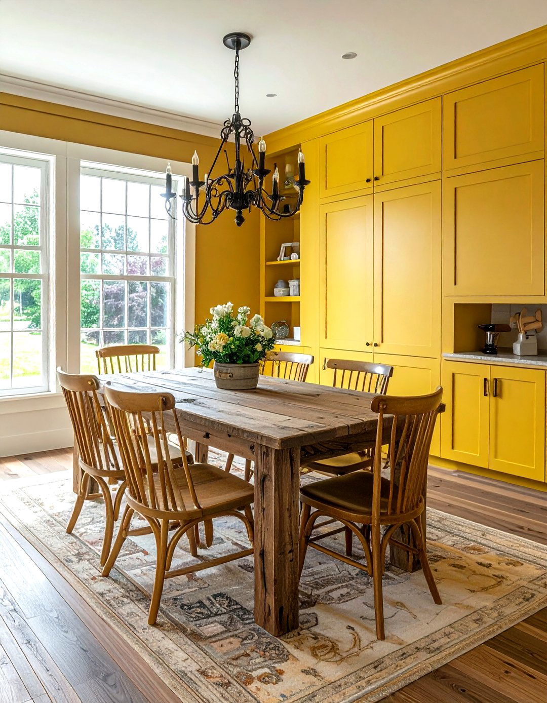 Pastel Yellow Guest Bath - 30 yellow bathroom decor ideas