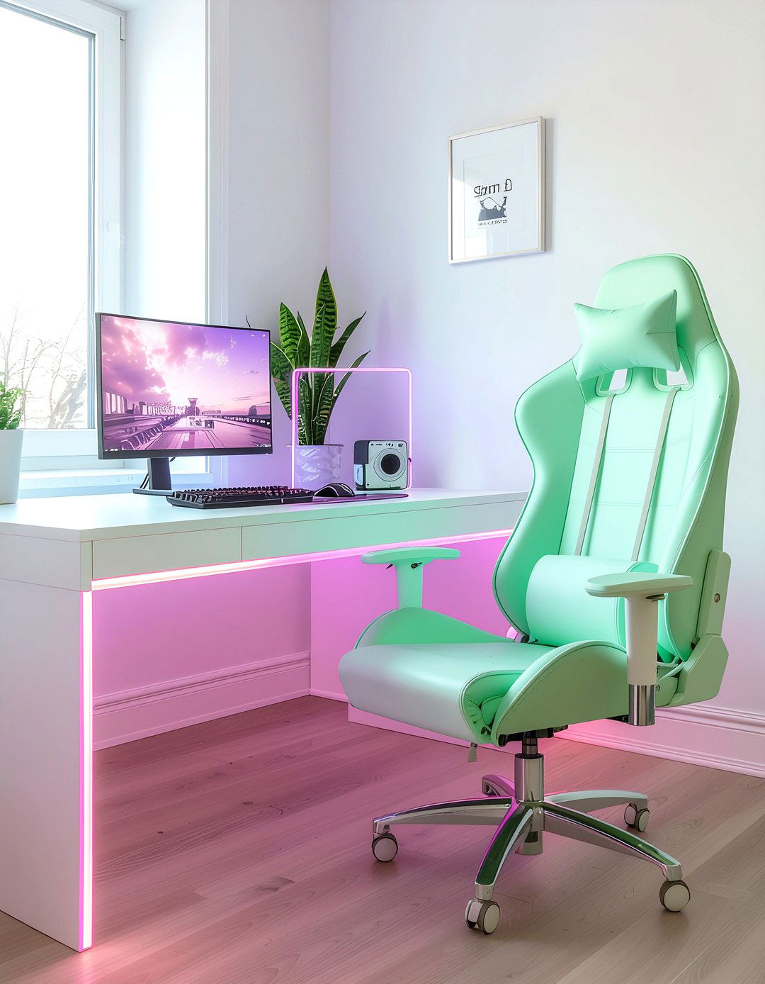 Pastel gaming decor - 30 video game living room ideas