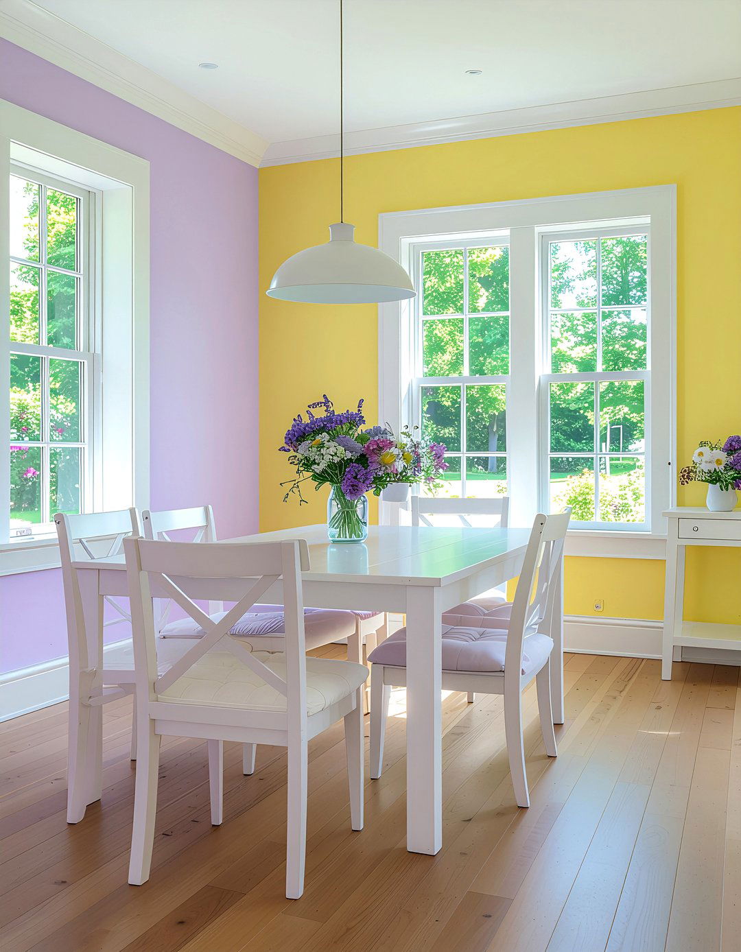 Pastel meadow color palette - 30 meadow dining room ideas