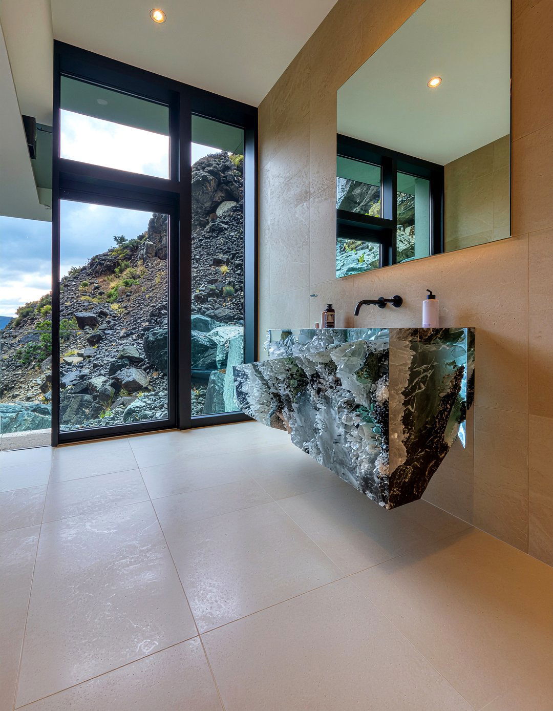 Patagonia Quartzite Bathroom - 30 quartzite bathroom ideas