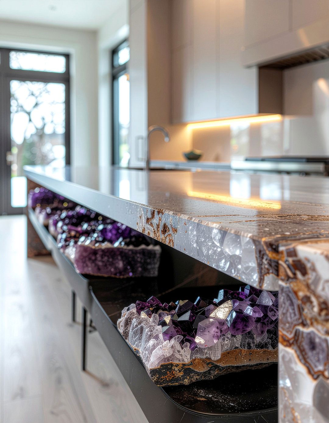 Patagonia Quartzite - 30 quartzite countertop kitchen ideas