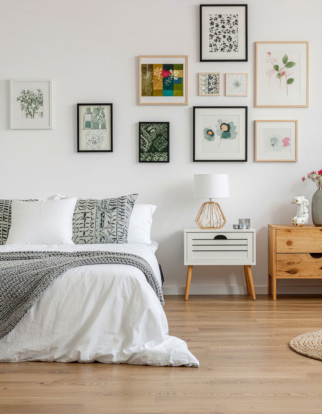 Patchwork Wall Art - 30 patchwork bedroom ideas