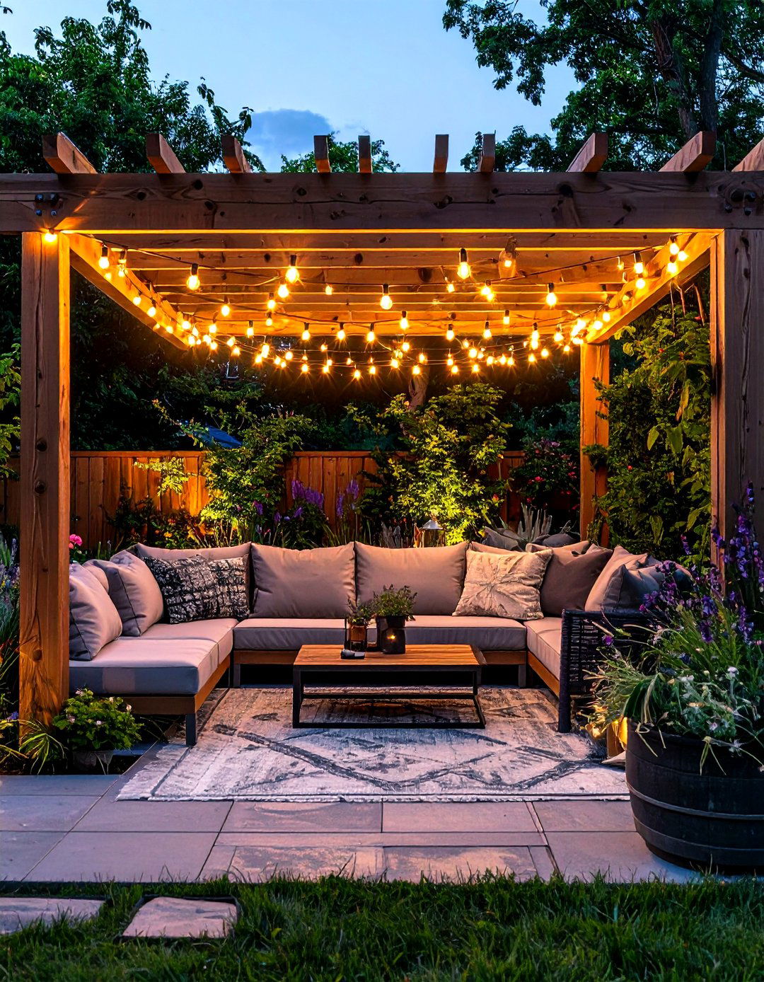 Patio String Lights - 30 decor transformation ideas