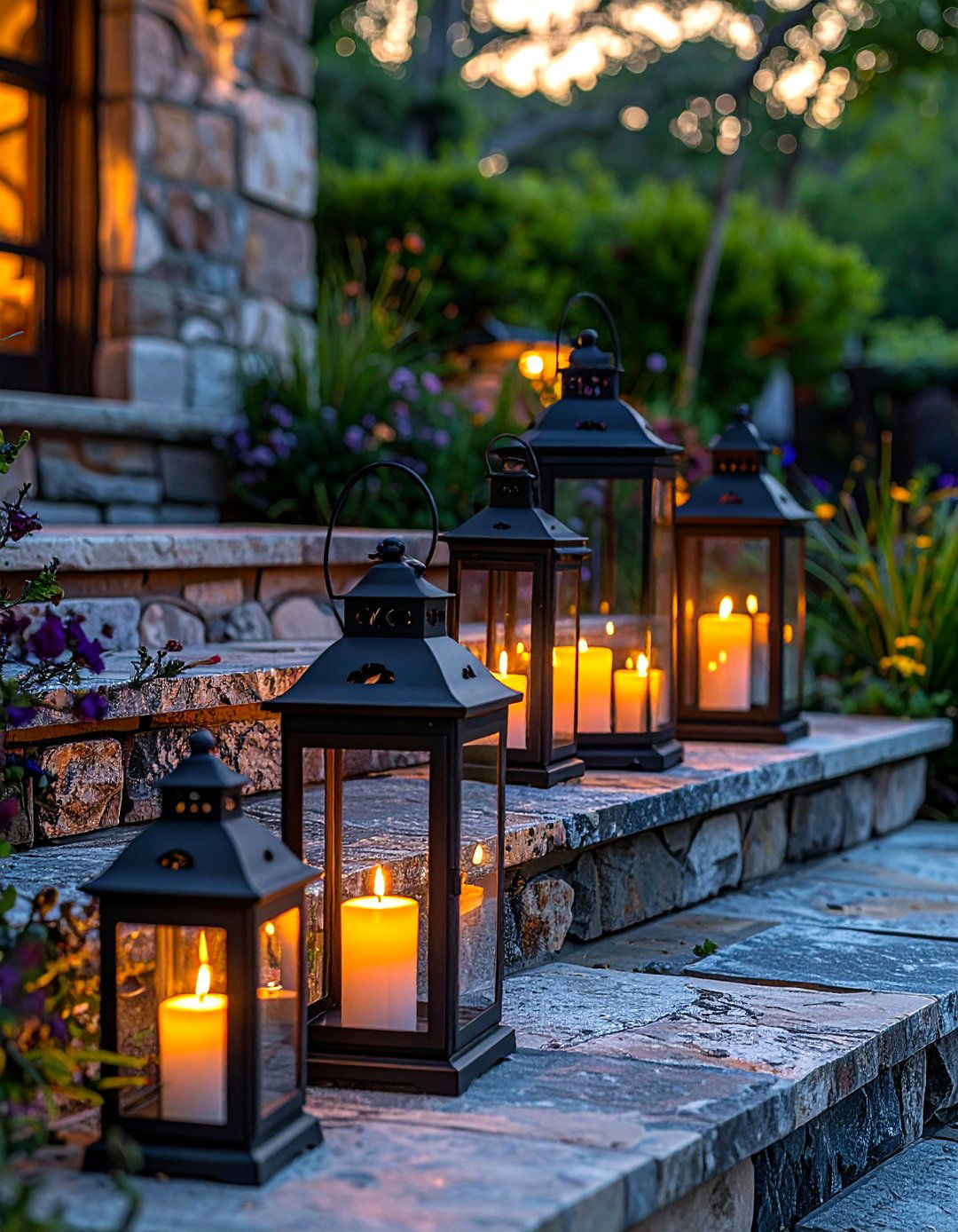 Patio lanterns - 30 patio decor ideas
