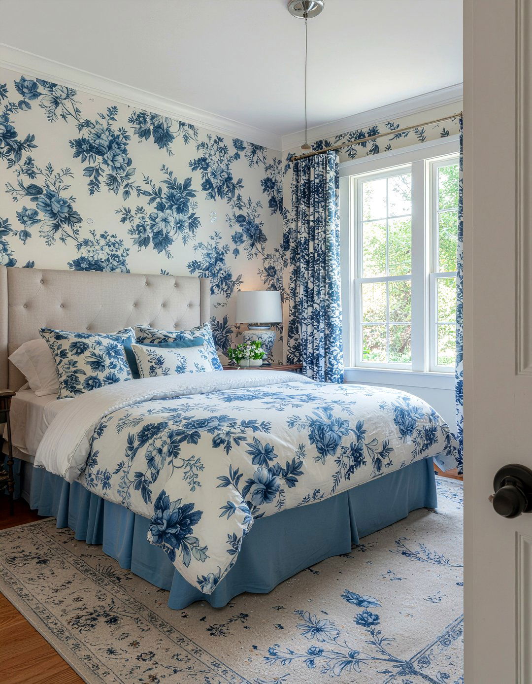 Pattern Drenching Bedroom - 30 creative bedroom ideas