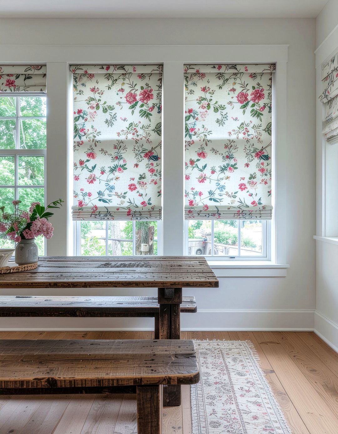 Patterned Blinds - 30 dining room blinds ideas