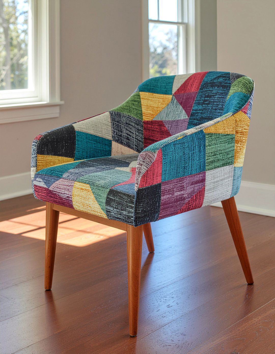 Patterned Fabric Dining Armchairs - 30 captain dining chair ideas