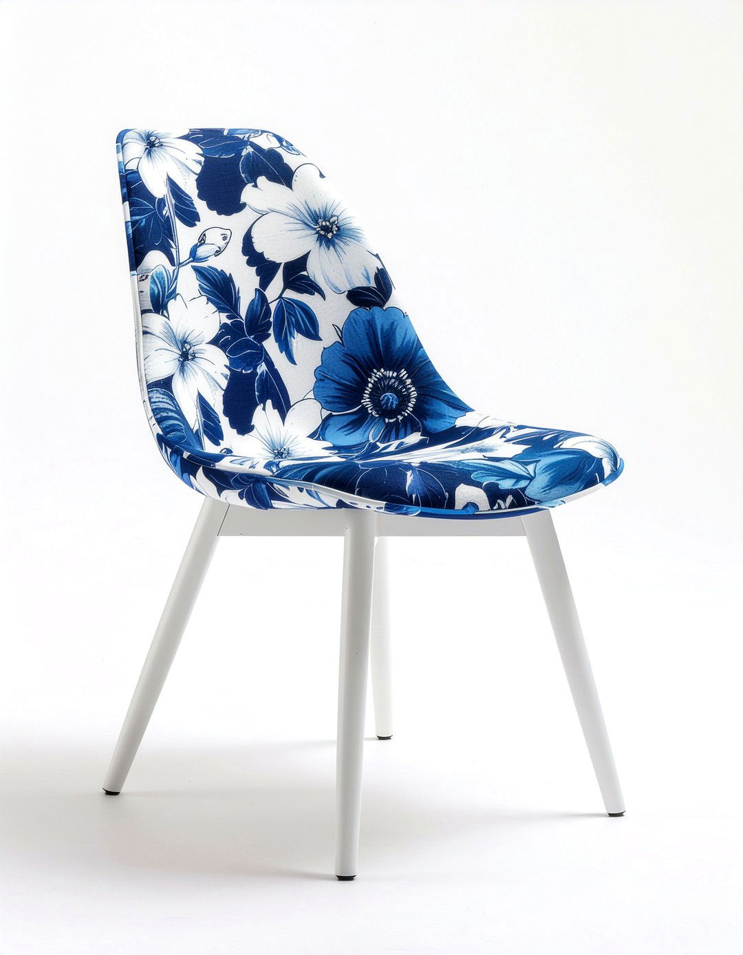 Patterned Fabric Dining Chair - 30 fabric dining chair ideas