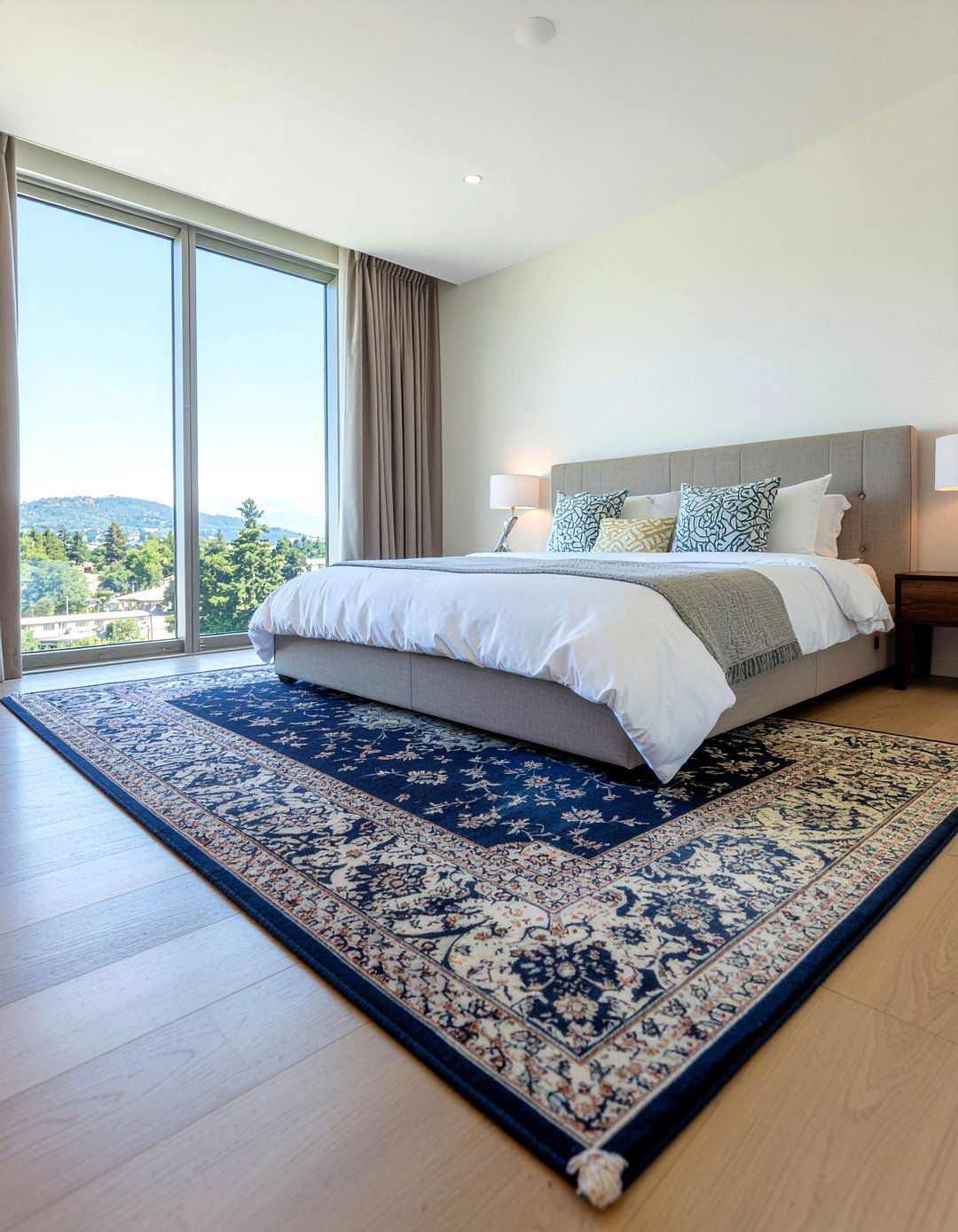 Patterned Floor Rug - 30 bedroom travel souvenir ideas