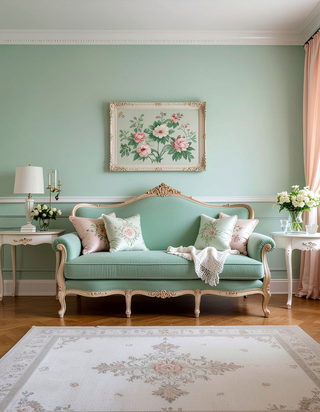 Patterned Wallpaper - 30 textured living room ideas