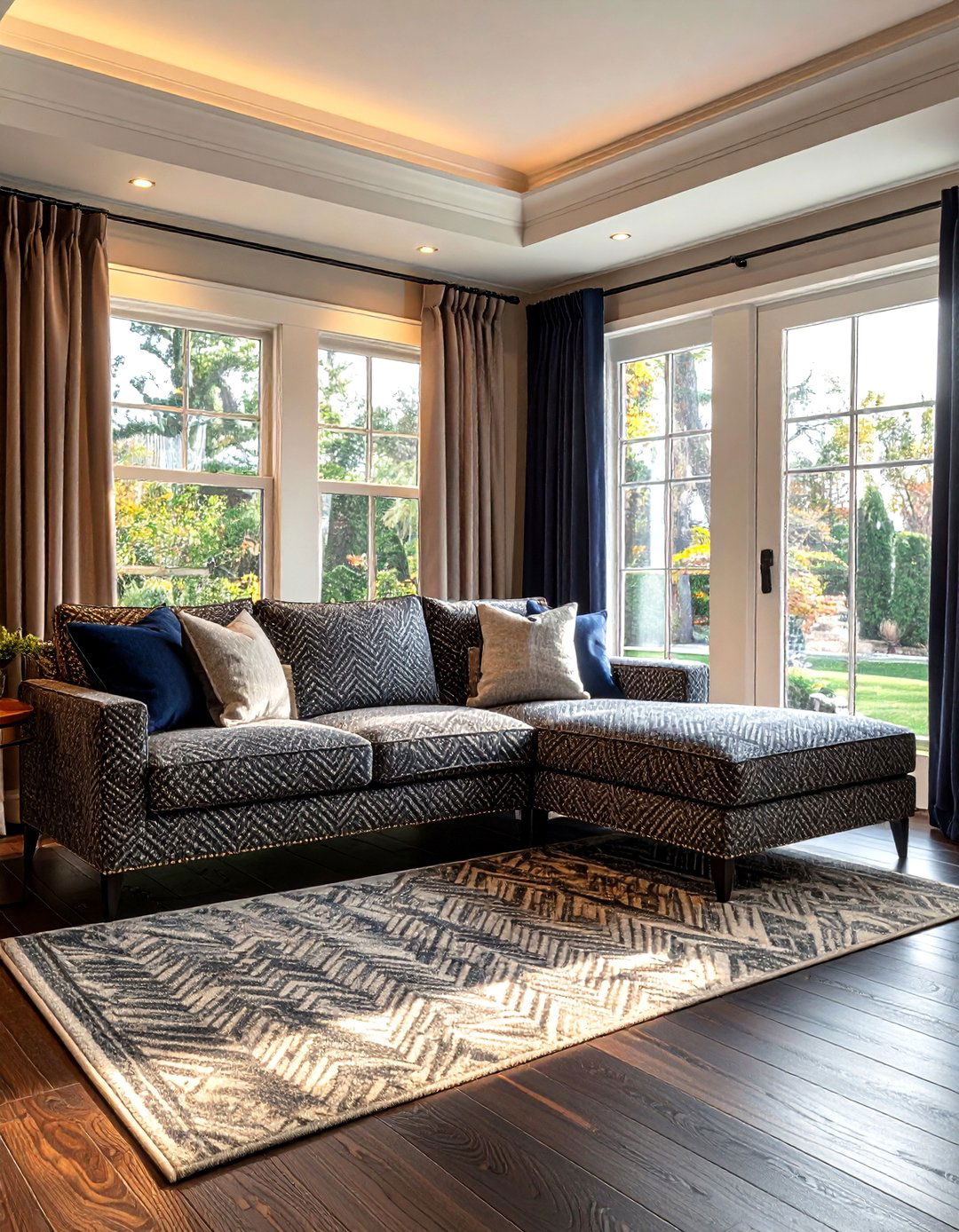 Patterned lawson sofa - 30 living room lawson sofa ideas