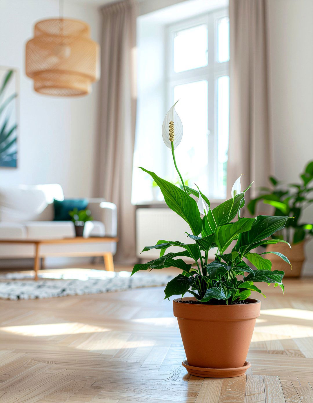 Peace Lily - 30 living room plants