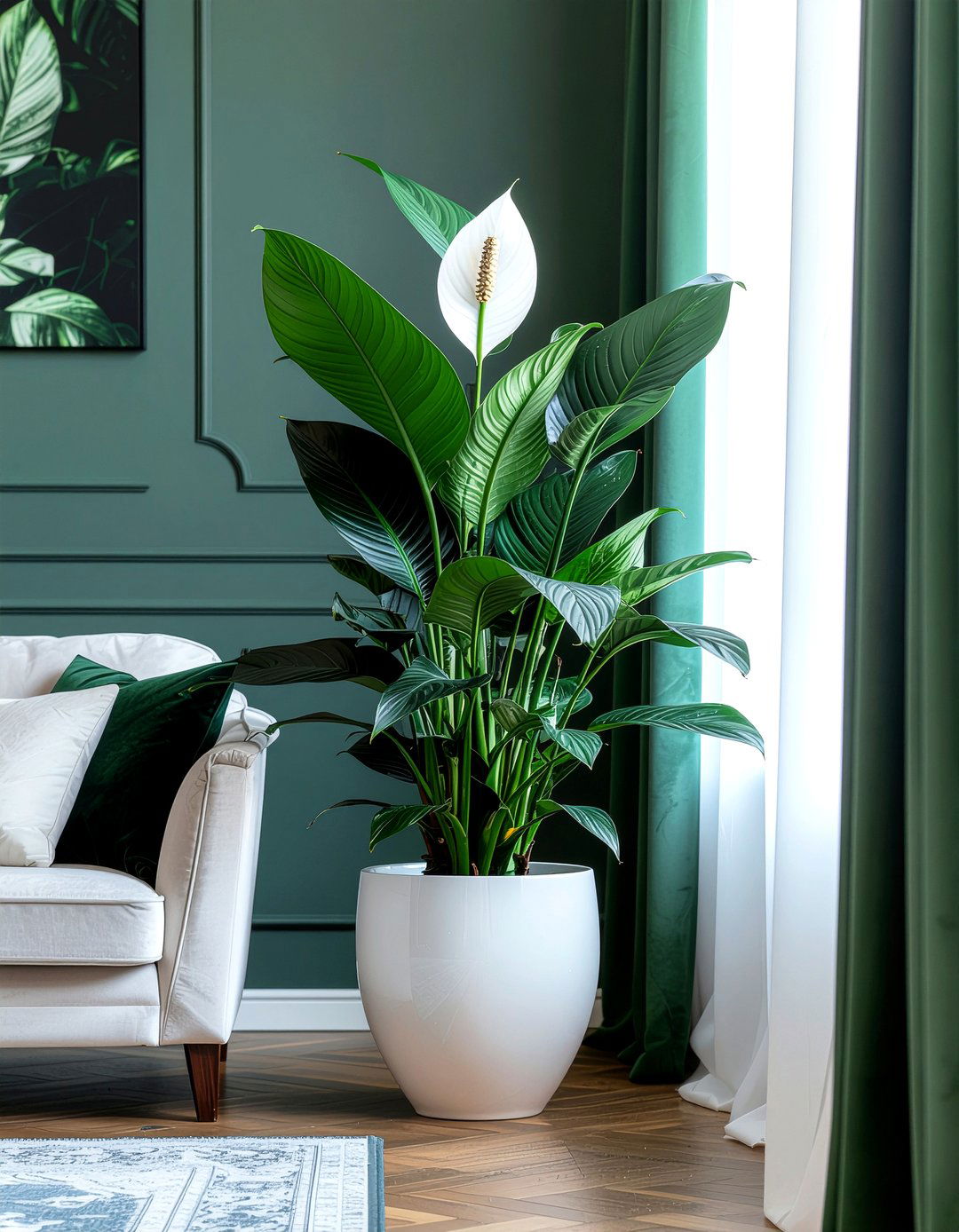 Peace Lily Sensation - 30 large plant ideas