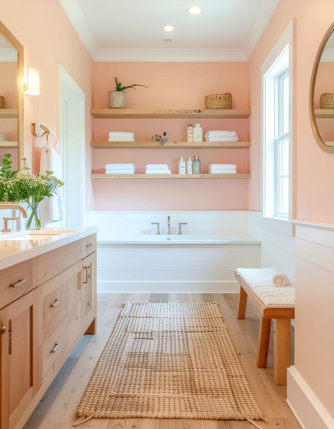 Peach Bathroom Paint - 30 bathroom paint colors