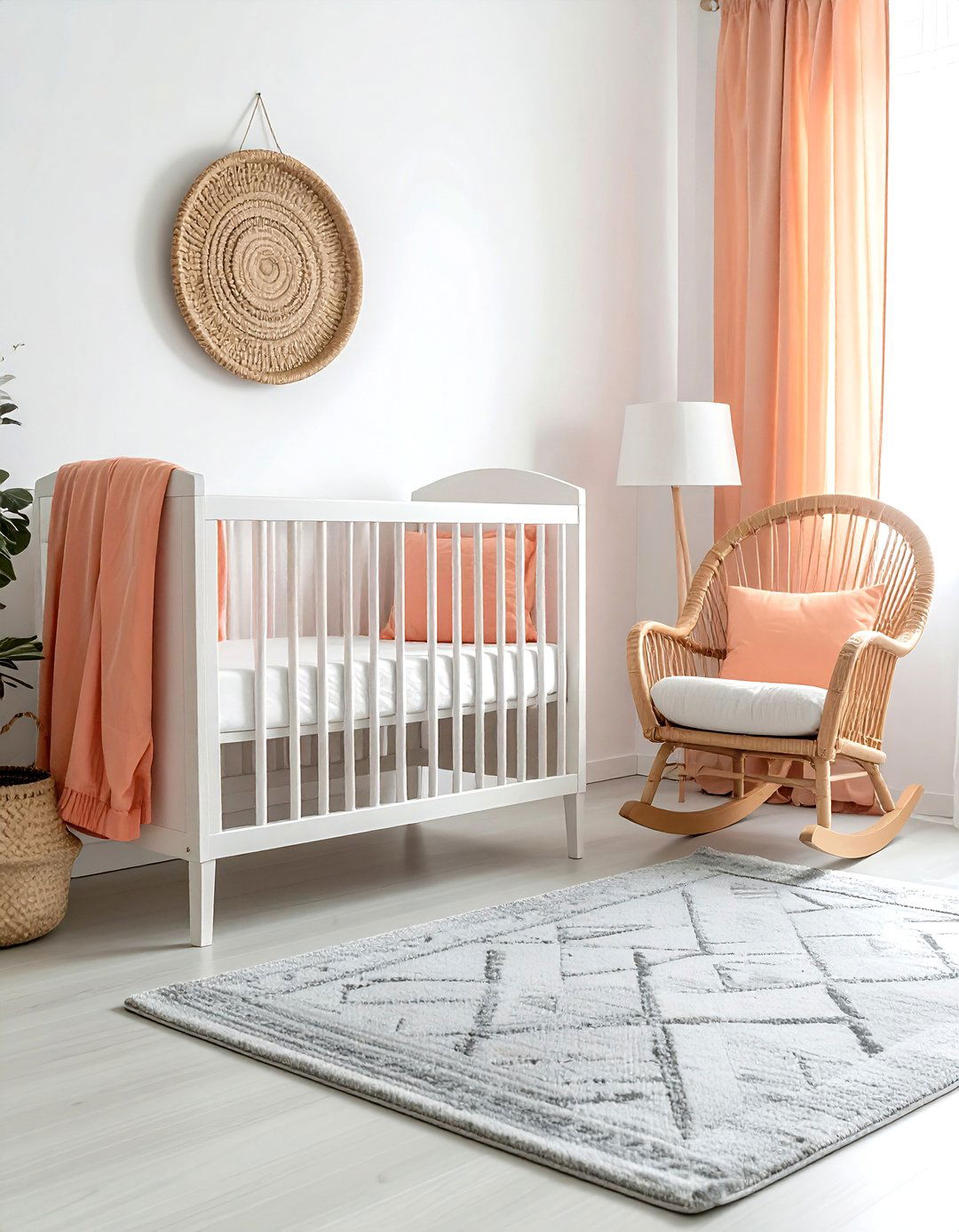 Peach Nursery Decor - 30 orange decor ideas