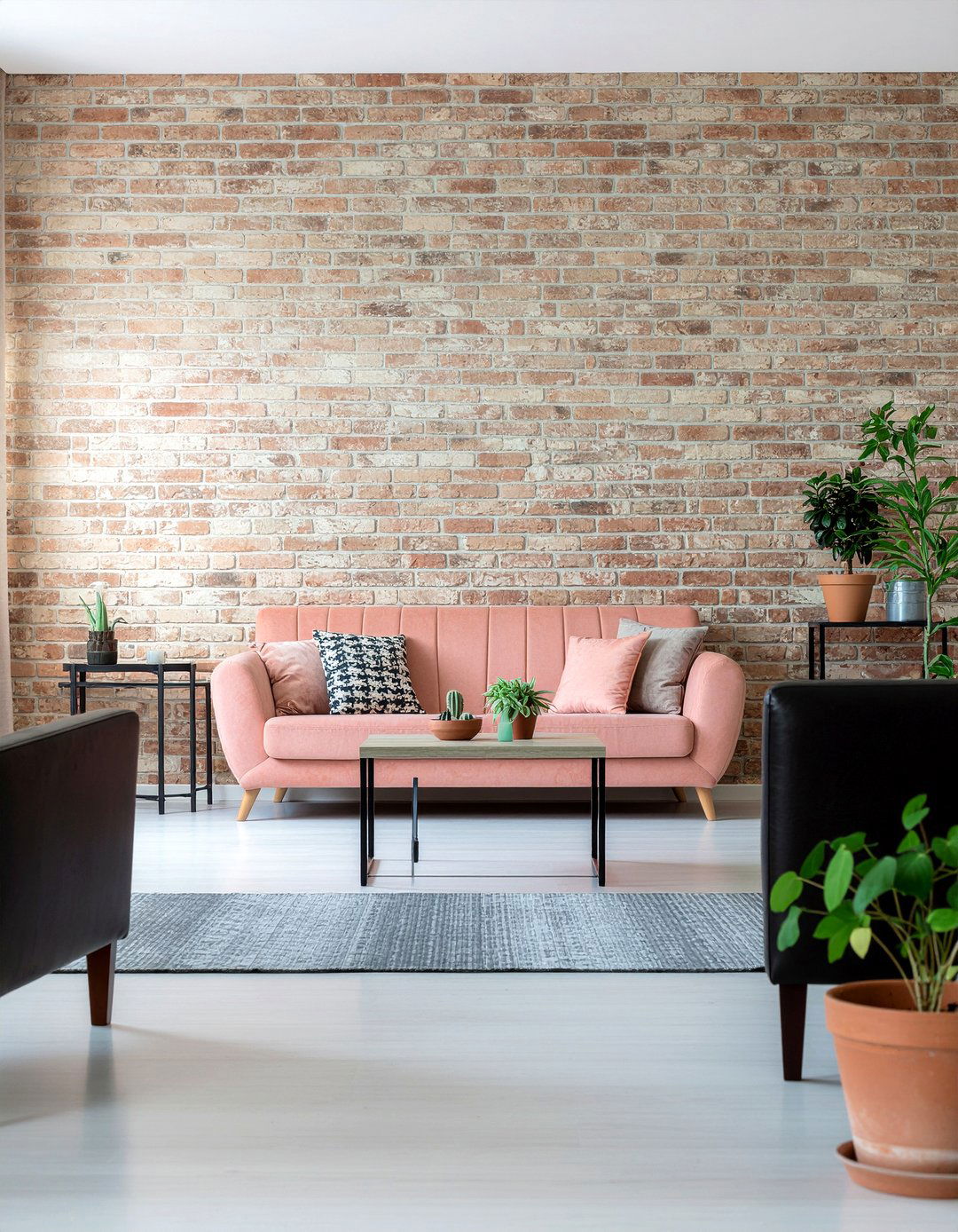 Peach and terracotta living room - 30 peach living room ideas