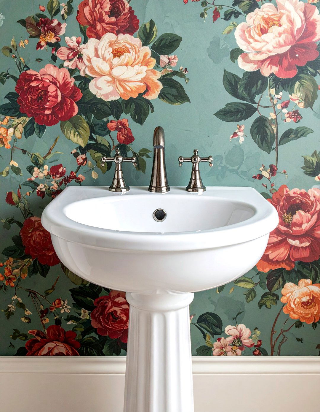 Pedestal Sink - 30 bathroom sink ideas