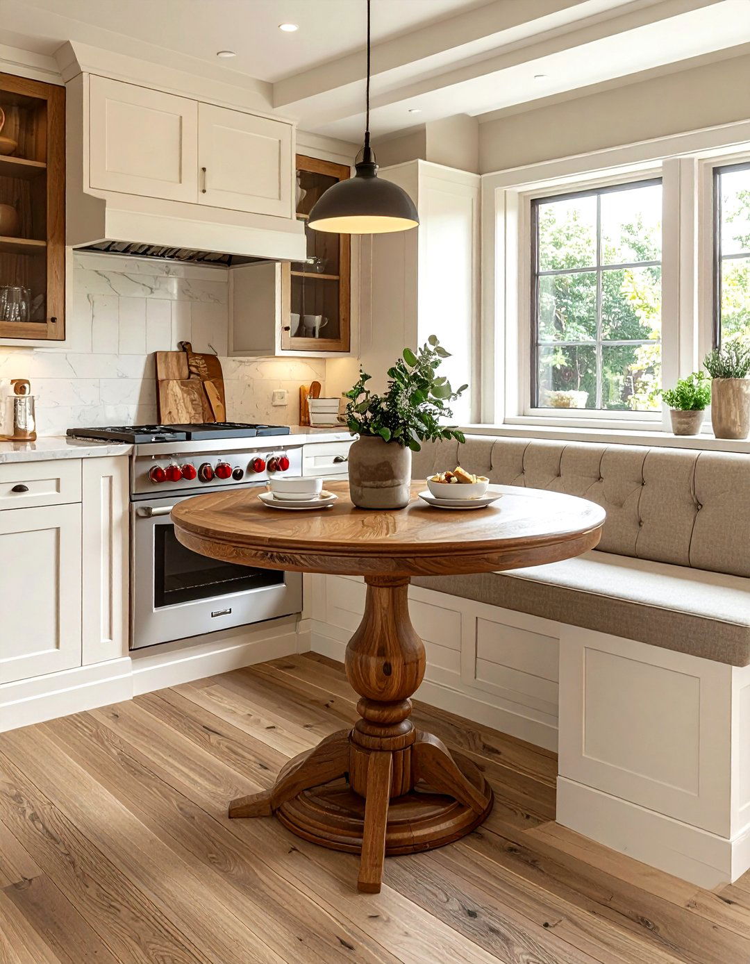 Pedestal Table For Nook - 30 pedestal dining table ideas