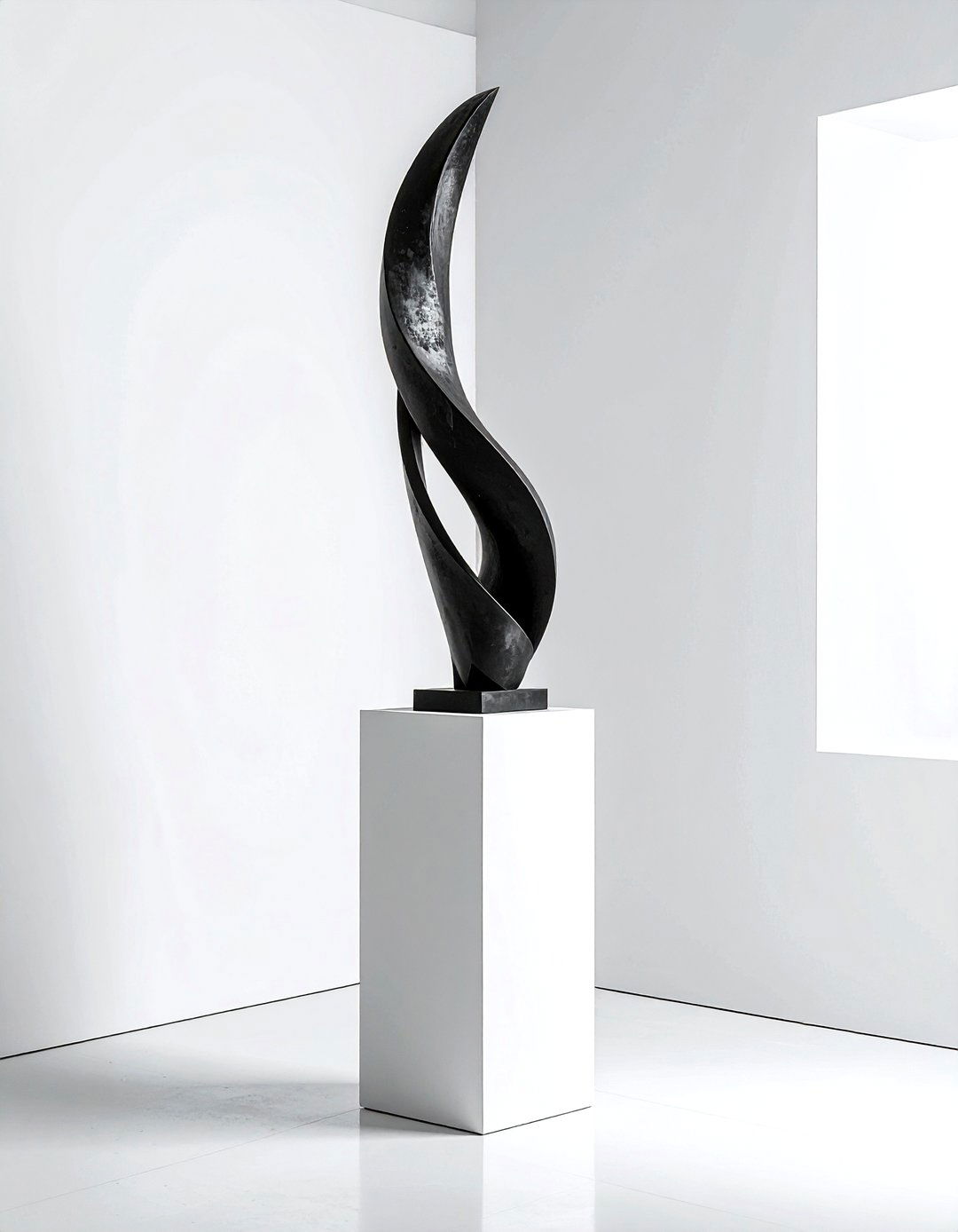 Pedestal With Sculpture - 30 corner vignette ideas