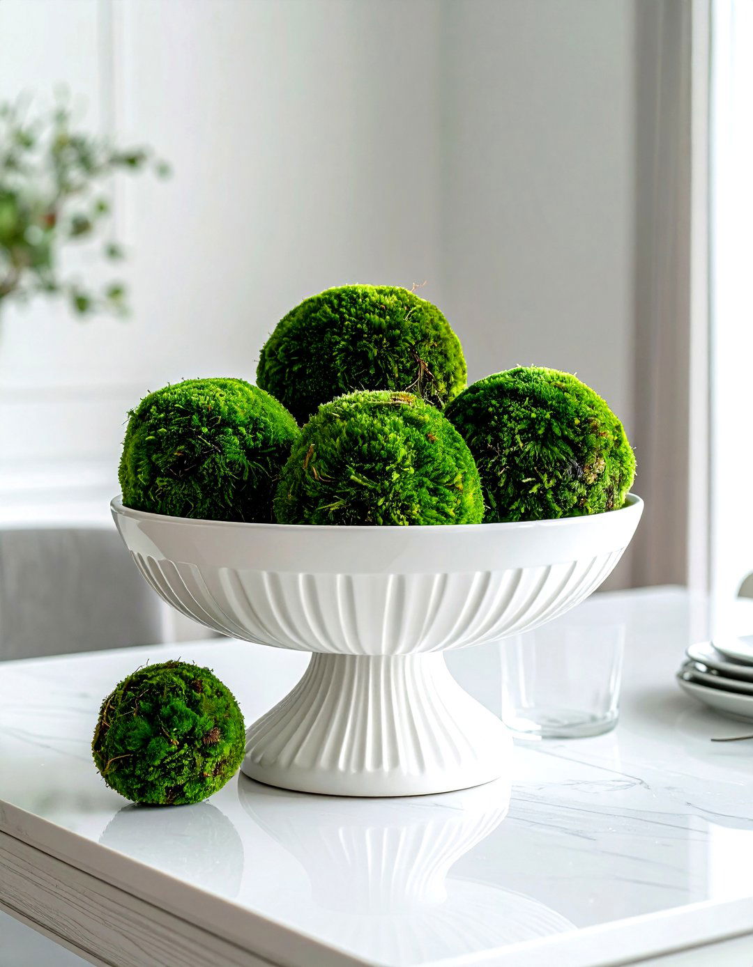 Pedestal bowl - 30 decorative object ideas