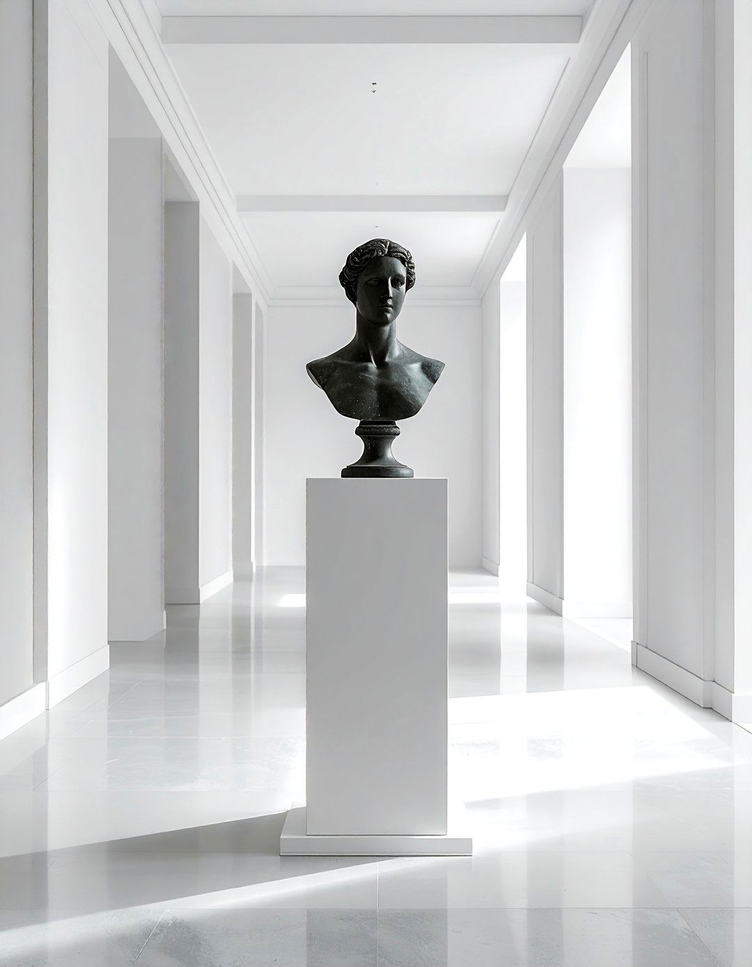 Pedestal for sculptural antiques - 30 heirloom display ideas