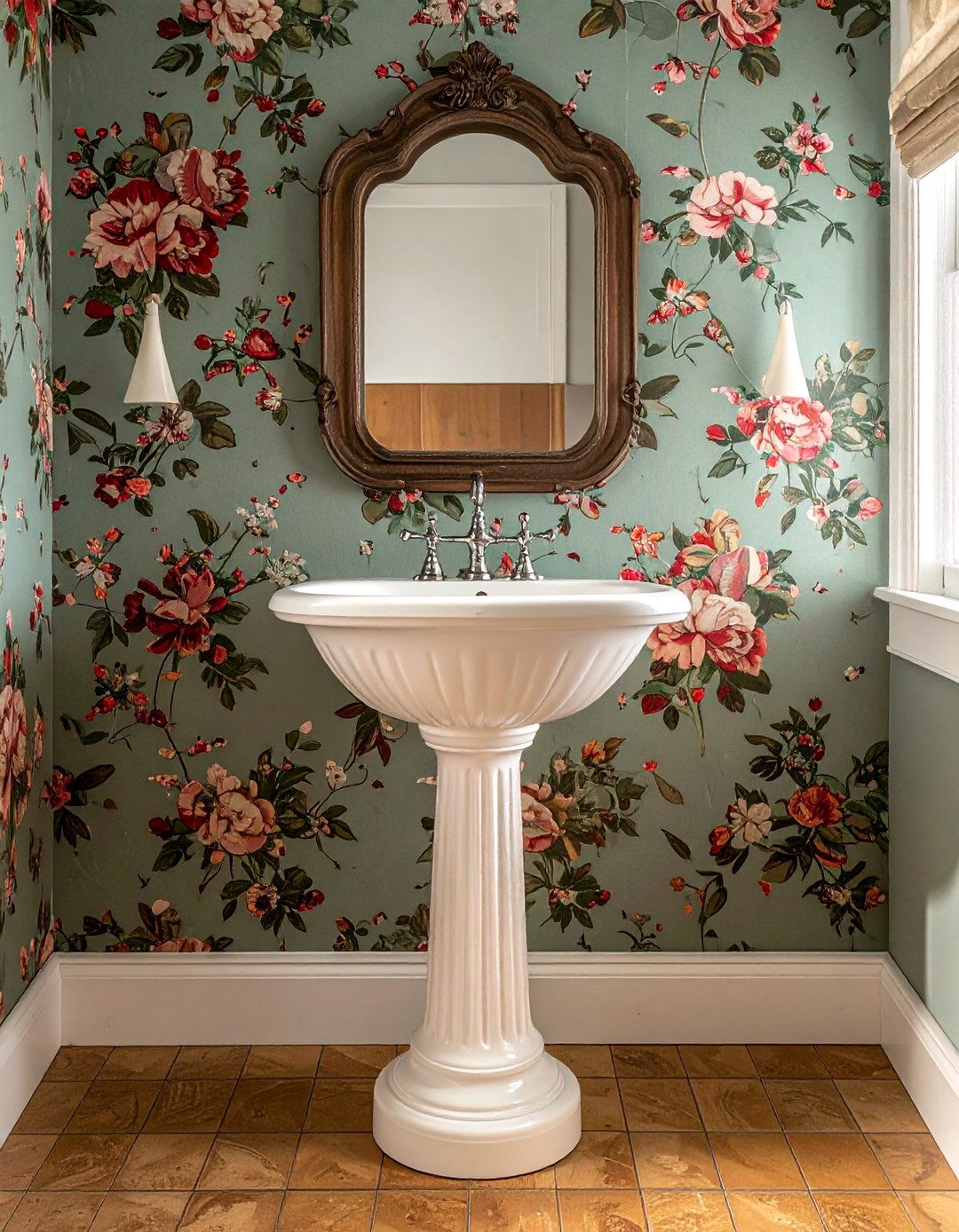 Pedestal sink - 30 ultimate bathroom ideas
