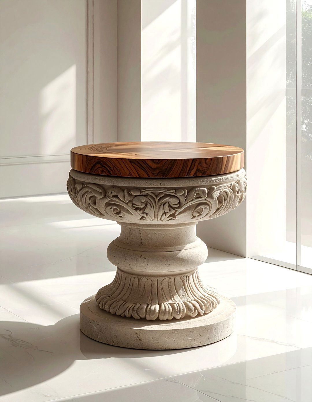 Pedestal stool for bathroom - 30 bathroom seating arrangements ideas