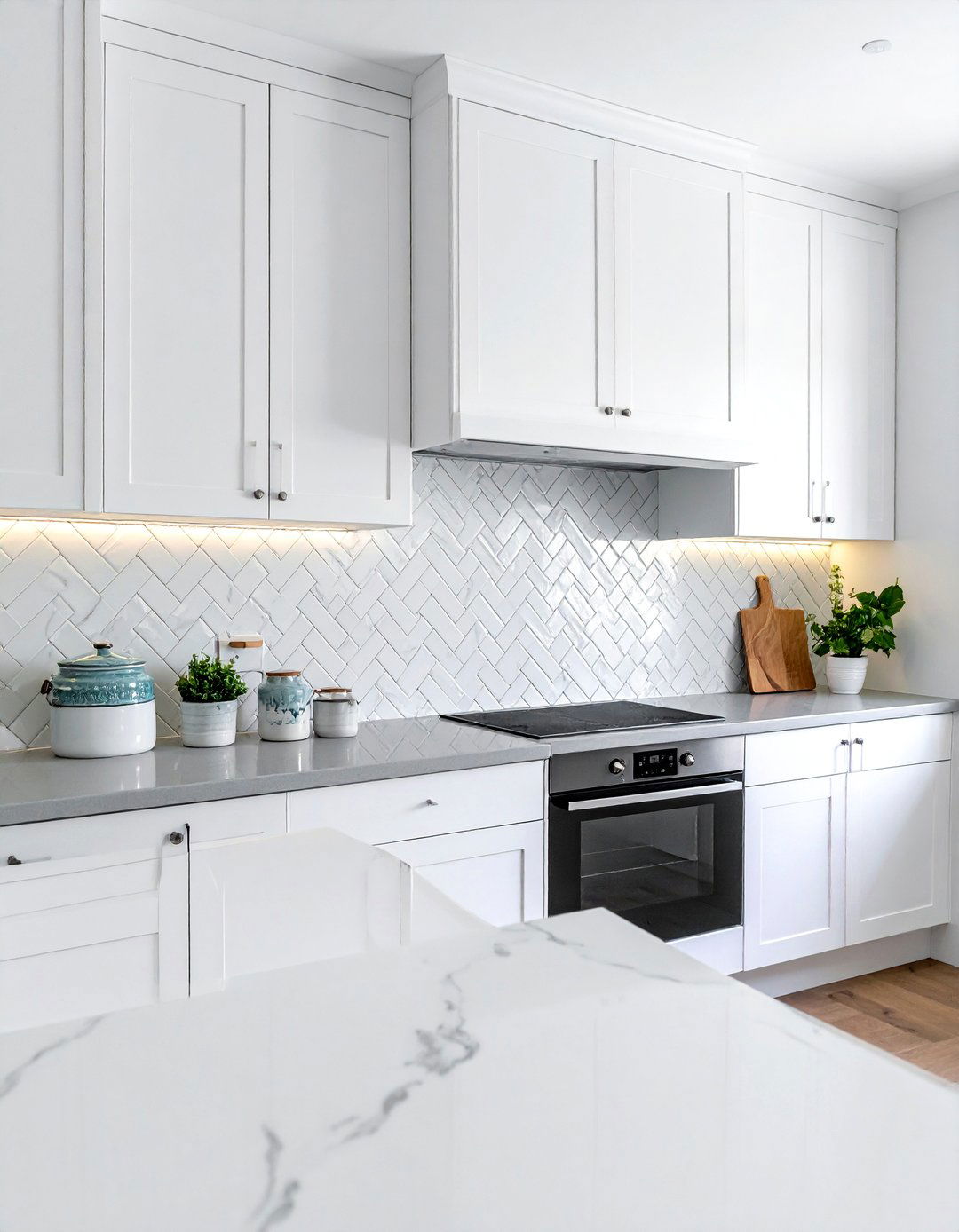 Peel And Stick Backsplash - 30 weekend kitchen project ideas