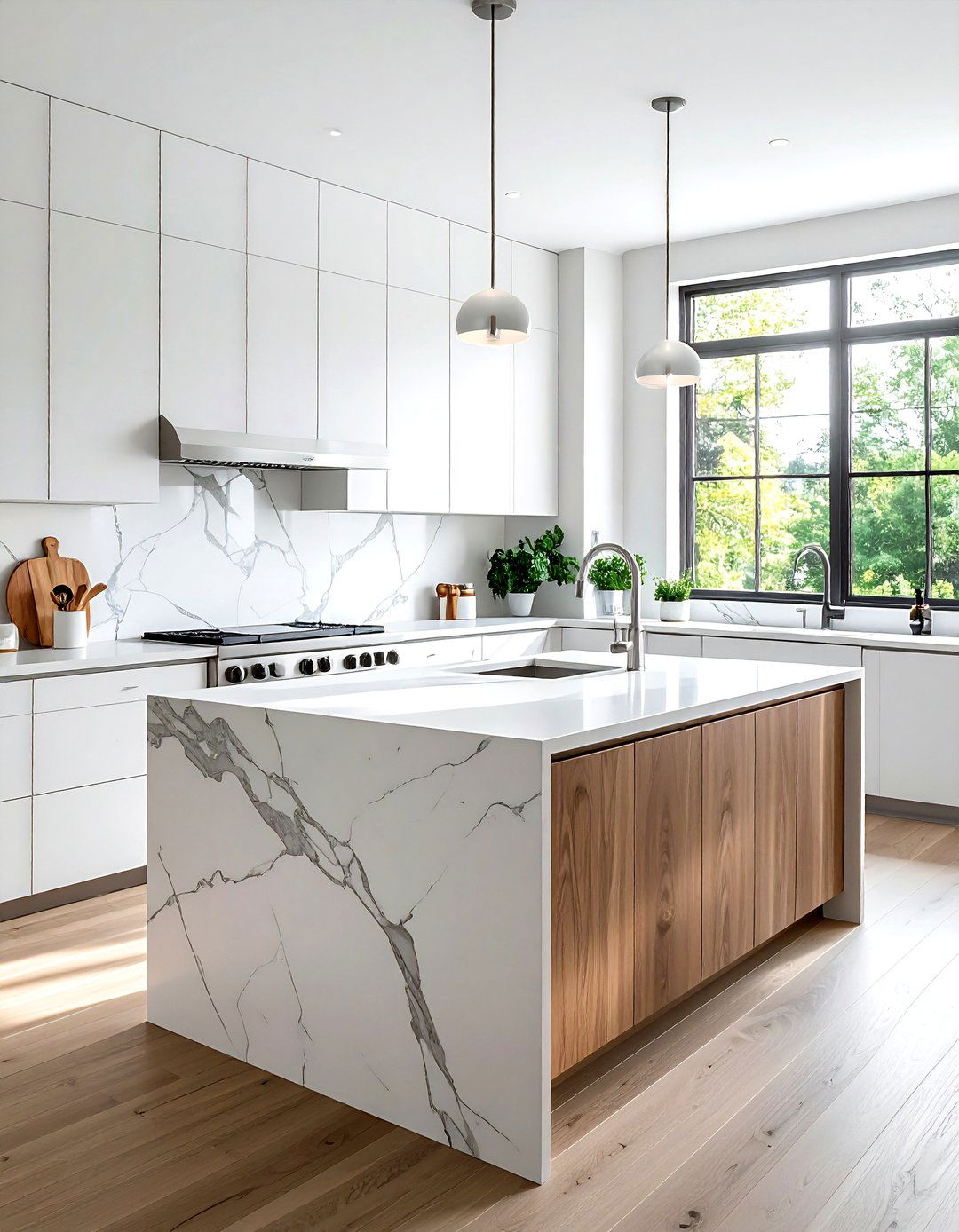 Peel And Stick Backsplash - 30 cheap kitchen ideas