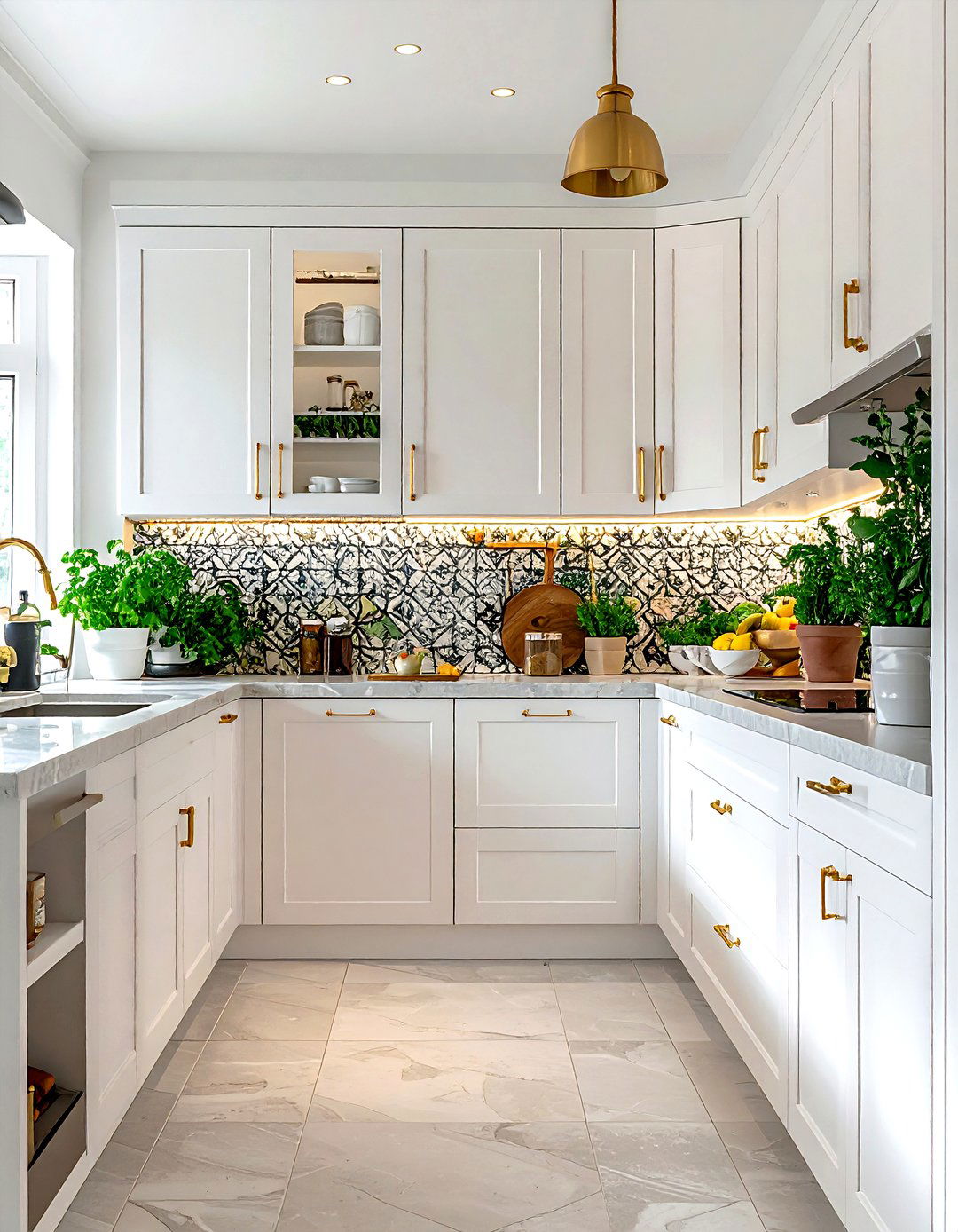 Peel And Stick Backsplash - 30 DIY decor ideas