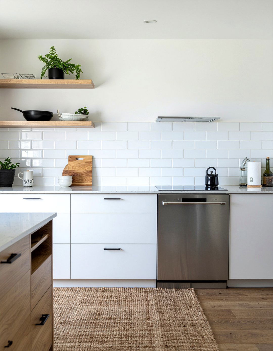 Peel And Stick Backsplash - 30 affordable kitchen ideas