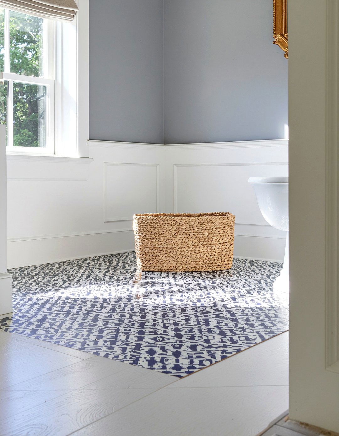 Peel And Stick Floor Tile - 30 bathroom simple change ideas