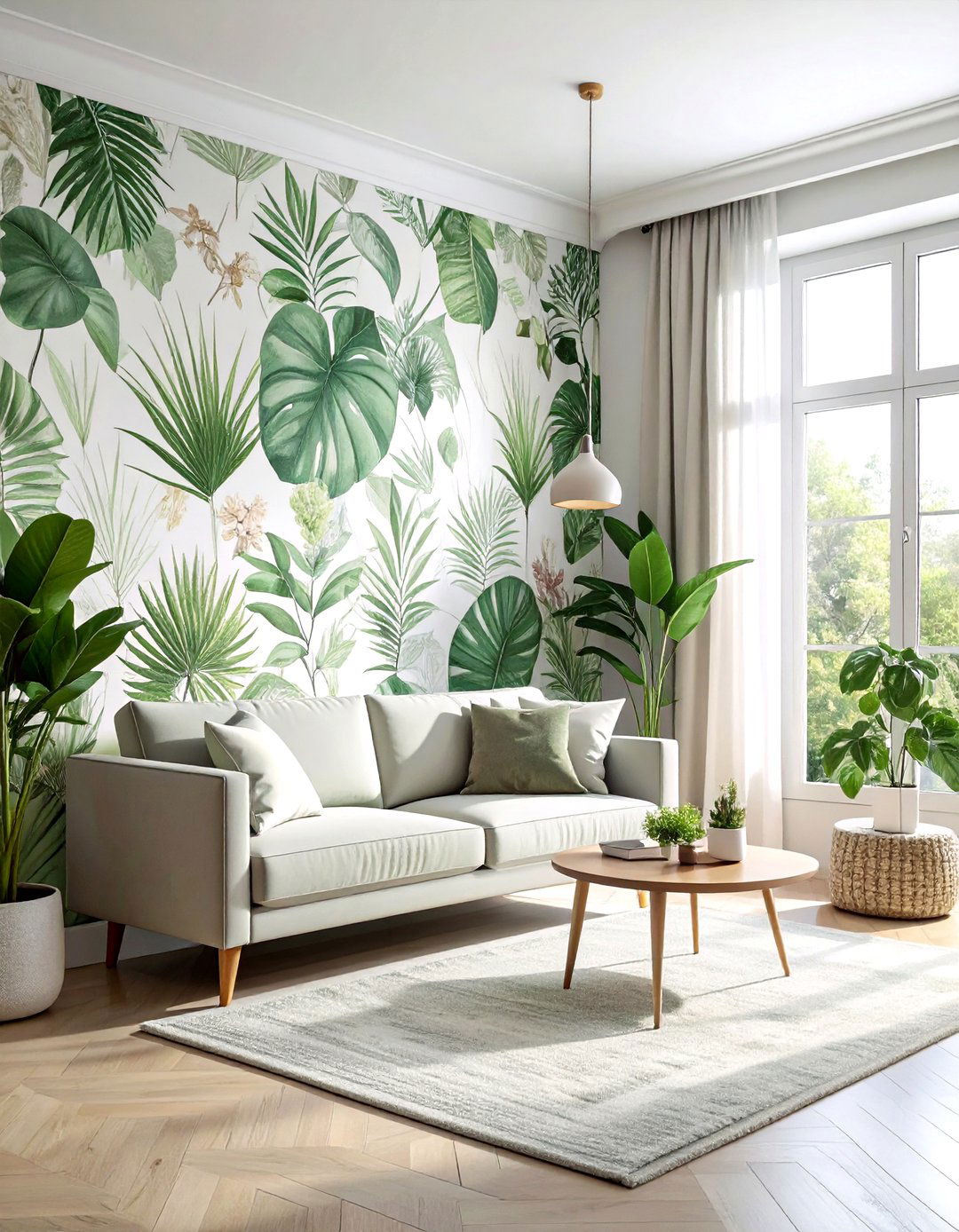Peel And Stick Wallpaper - 30 no damage decor ideas
