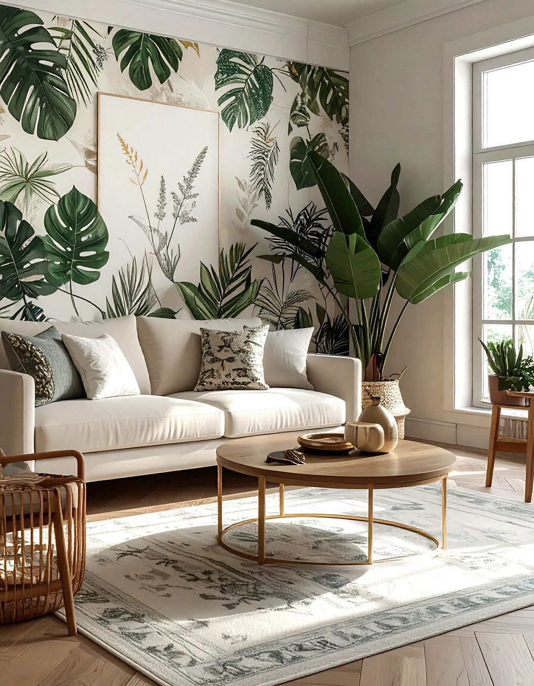 Peel And Stick Wallpaper - 30 temporary decor ideas