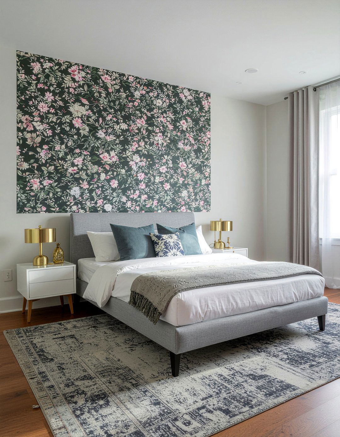 Peel And Stick Wallpaper - 30 weekend bedroom ideas