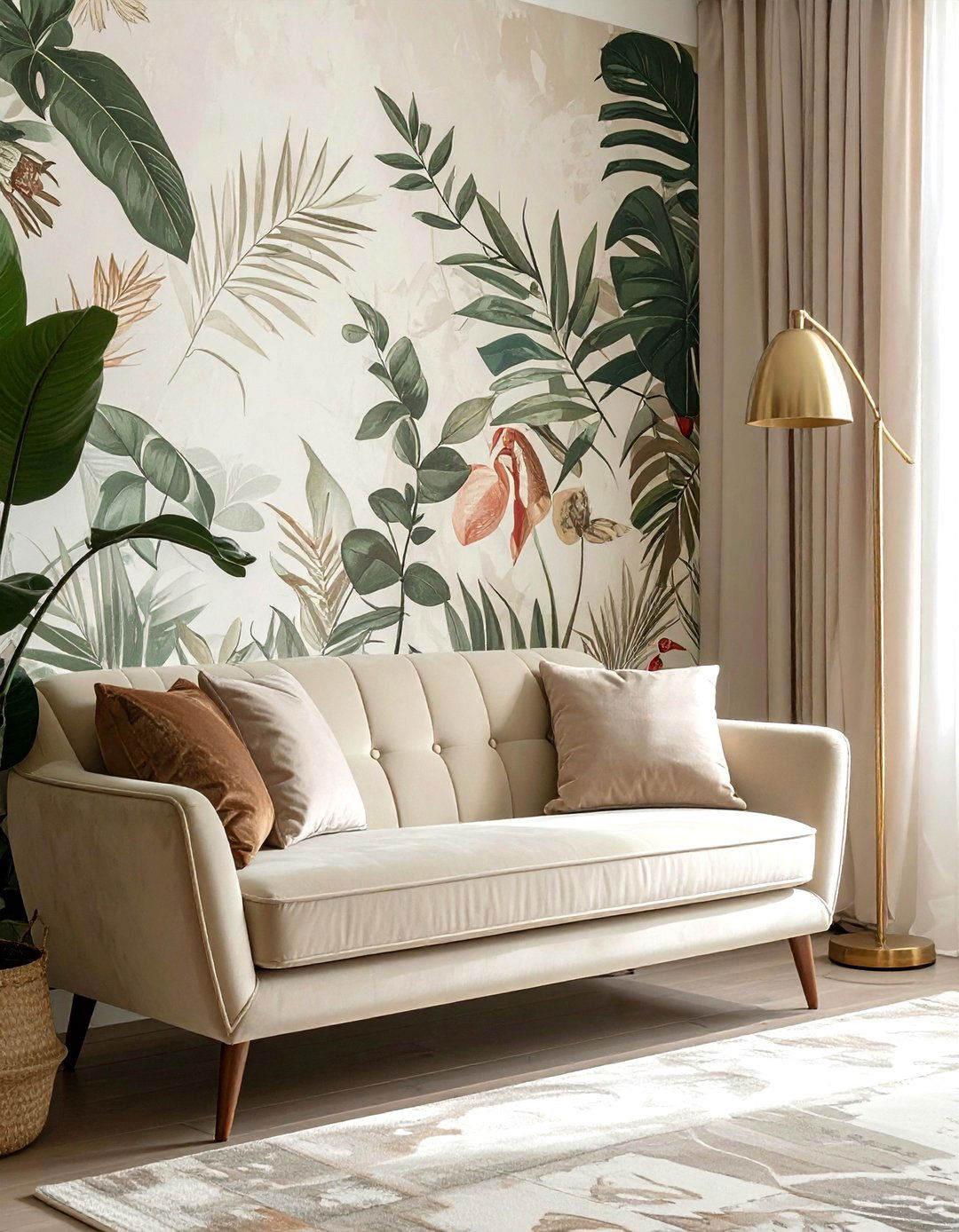 Peel And Stick Wallpaper Accent Wall - 30 cheap decor ideas