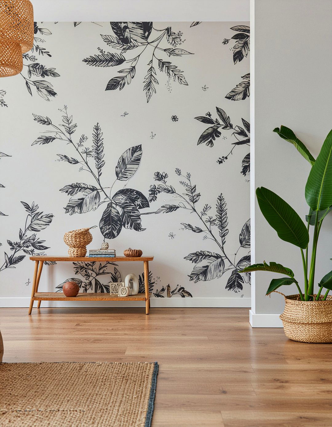 Peel Stick Wallpaper - 30 one day living room ideas