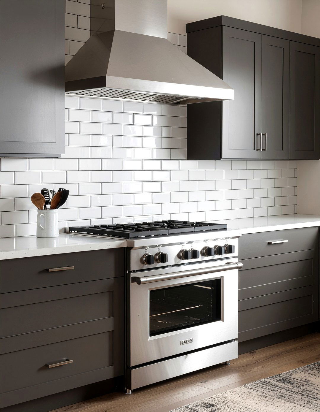 Peel and stick backsplash - 30 inexpensive kitchen update ideas