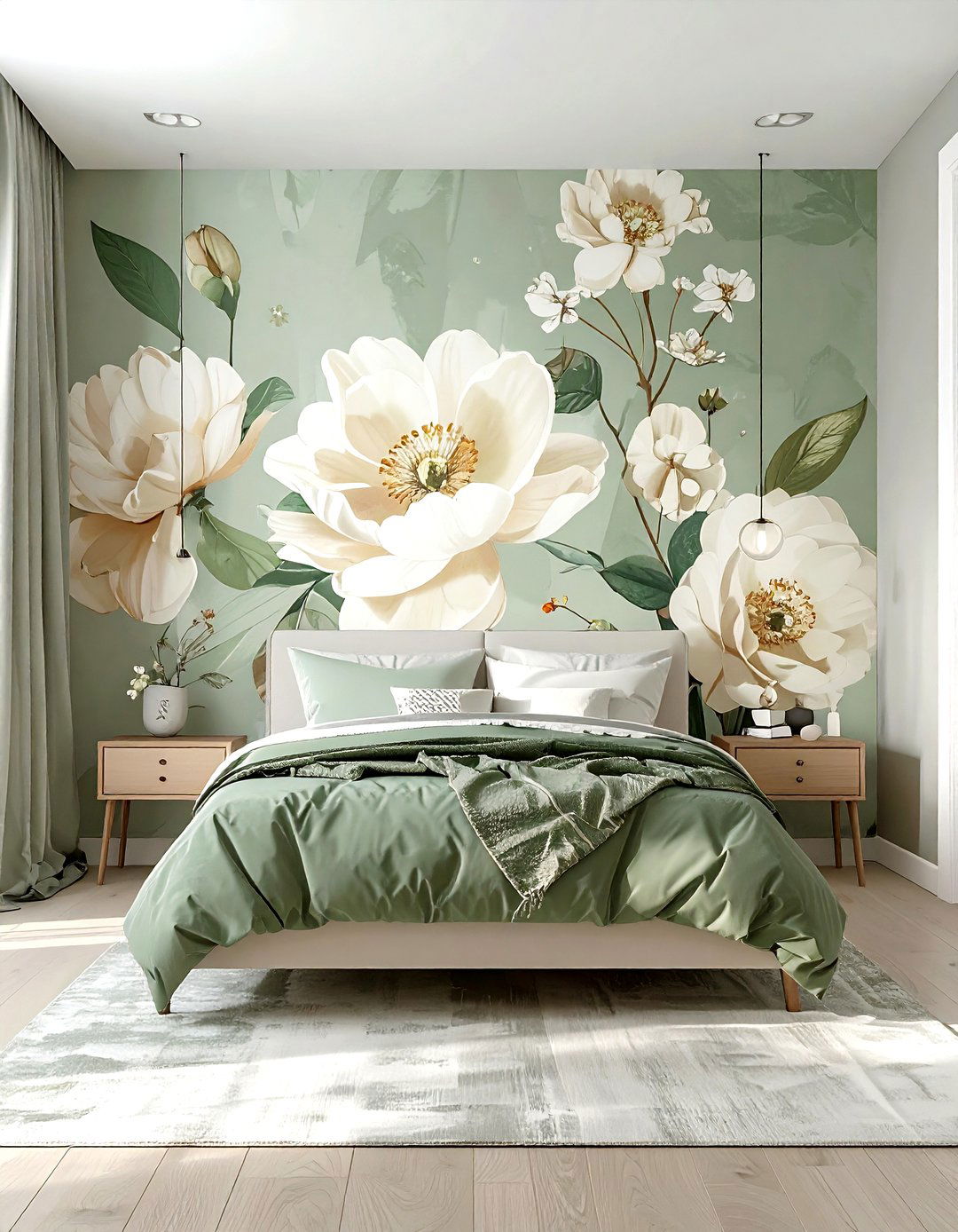 Peel and stick wallpaper - 30 affordable decor ideas